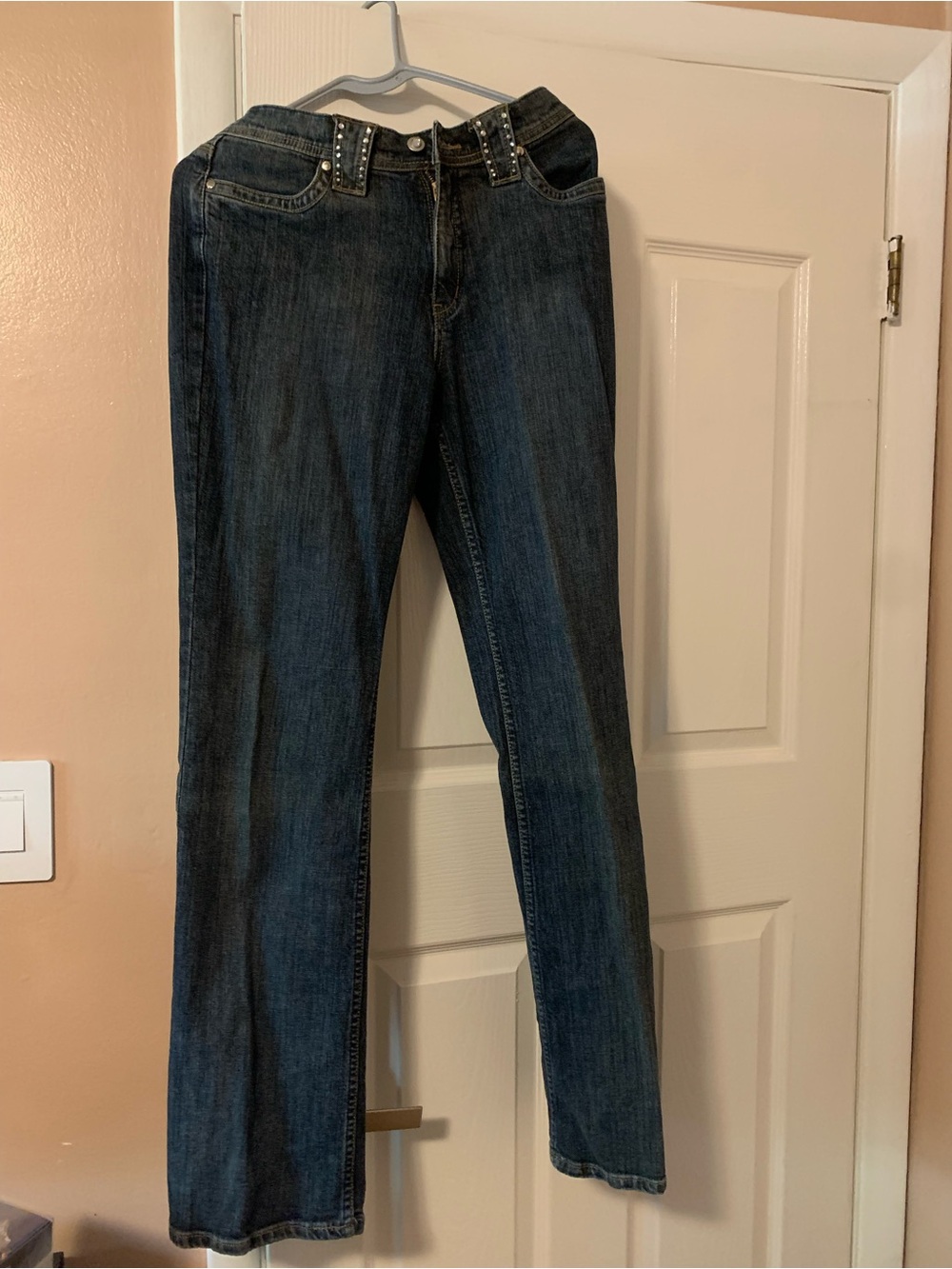 Vintage LIKE NEW Lawman Bedazzled Blue Bootcut Jeans for Women